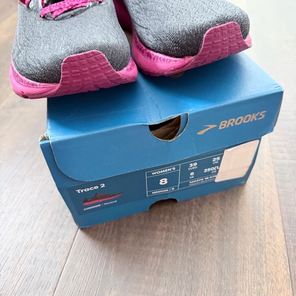NIB Brooks Trace 2 Run Wild Running Shoes | Cosmic Cheetah | 8 - Picture 6 of 6